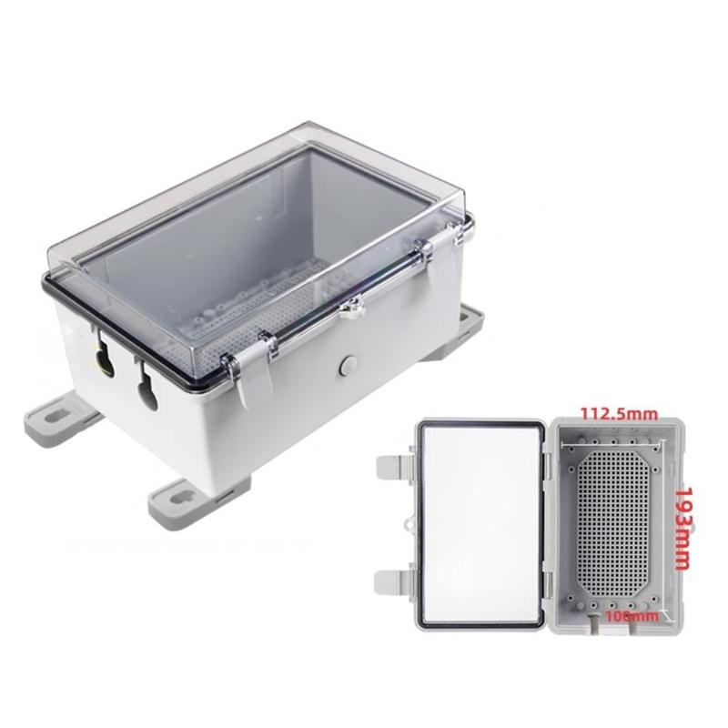 Waterproof Junction Box Electrical Enclosure Lockable Electrical Connection Box for Outdoor Indoor Cable Protections