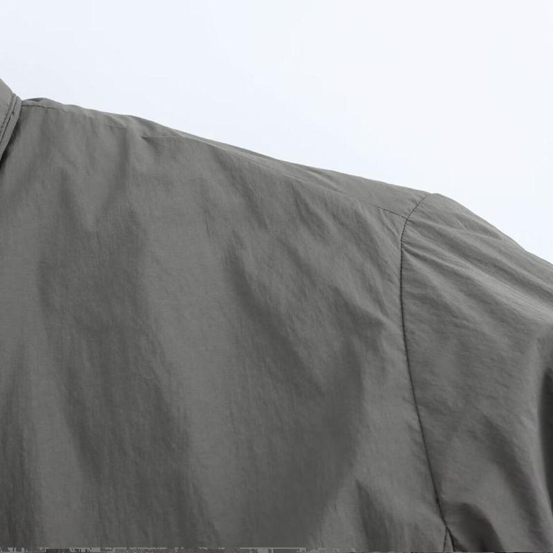 Kaslead New Arrival Women's Clothing Fashion Style Stylish Simple and Versatile Double Breasted Kimono Outwear 0518047