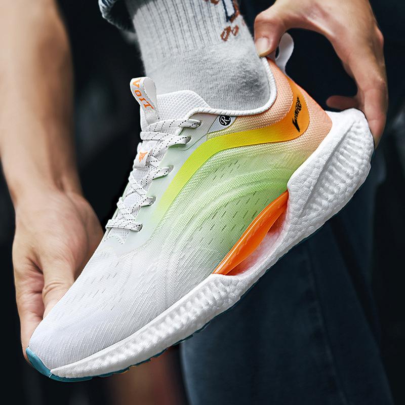 Atmungsaktive Low-Top-Sportschuhe für den Außenbereich, echte explosive Carbonplatte, weiche Sohle, Stoßdämpfung und Rückfederung, professionelle Laufschuhe