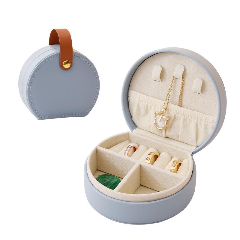 

Cross-Border Diamond-Shaped Three-Layer Jewelry Organizer Box Jewelry Box