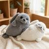 Borsa a Spalla Foca Morbida Soffice Carina Borsa Leggera per Telefono a Cartoni Animati Tessuto Peluche Tracolla Regolabile Borsa a Tracolla