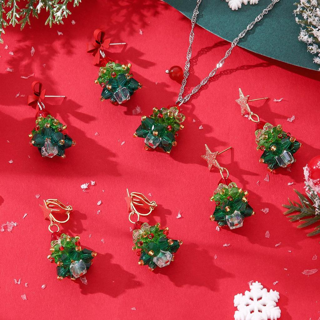 Christmas Series: Unique Autumn/Winter Stud Earrings for Women - High-End Fashion Ear Accessories