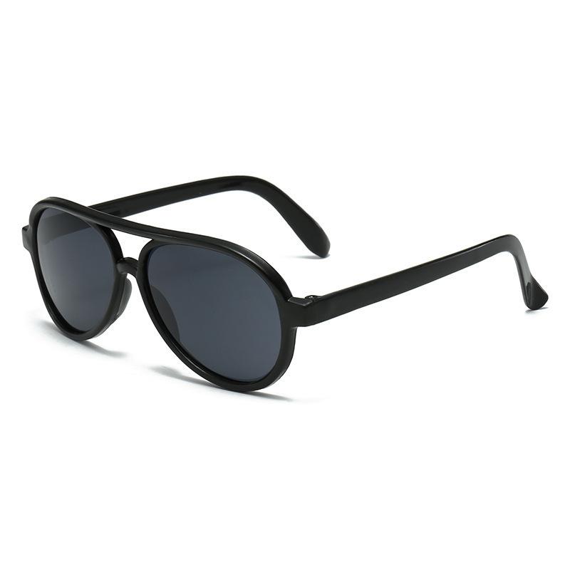 

2026 Cute Kids Sunglasses Pilot Frame Neon Color UV Blocking Stylish Sun Glasses Eyewear For Toddlers KJ233