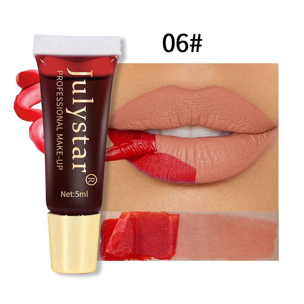 Tear Lip Glaze, Matte Matte Surface To Leave A Background Color, Dye Lip Tear Lipstick Makeup