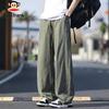 paul frank Men's Ice Silk Straight-Leg Casual Pants