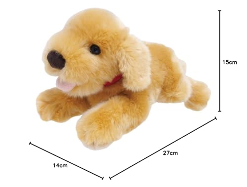 Yoshitoku Golden Retriever Plush Toy, SS, 30.5x17.2x9.2cm, 180370