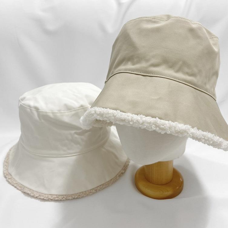 Women's Unisex Fleece Reversible Bucket Hat