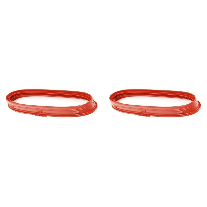 2X 6420940280 Air Intake Duct Hose Tube Seal Gasket For Mercedes Benz GL350 ML350