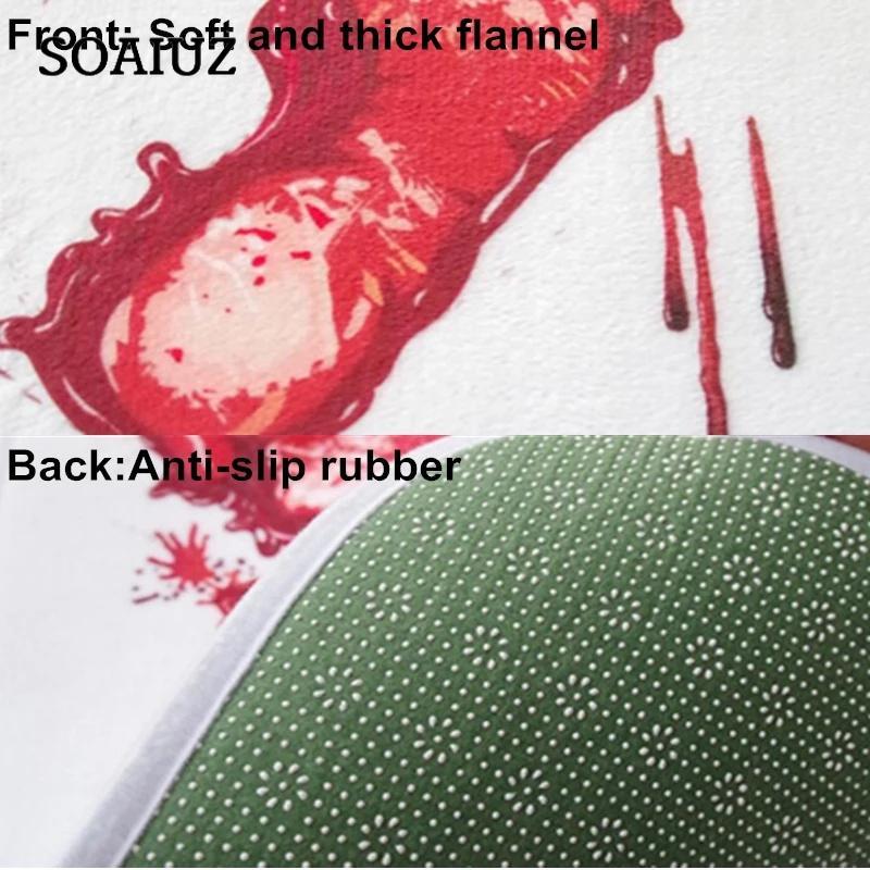 House Fabric Home Non Slip Front Printing Funny Doormat  Aloha Outdoor Indoor Floor Door Mats Scroll Flannel Back Doormats Low P