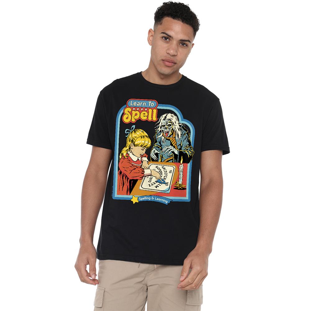 Steven Rhodes Unisex Adult Learn To Spell T-Shirt