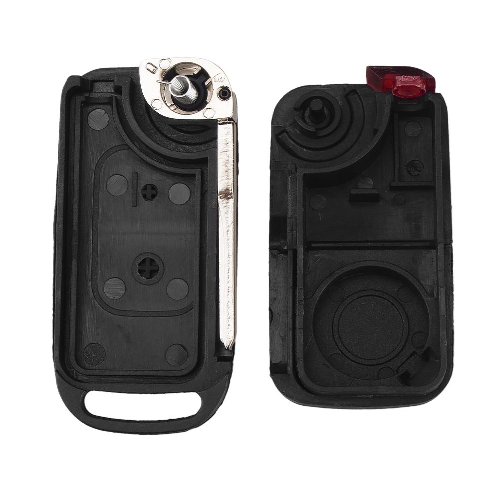 For Benz Key Shell Flip Folding For Mercedes Benz W168 W124 W202 W210 W211 W203 Remote Car Key Case Fob Replacement Cover