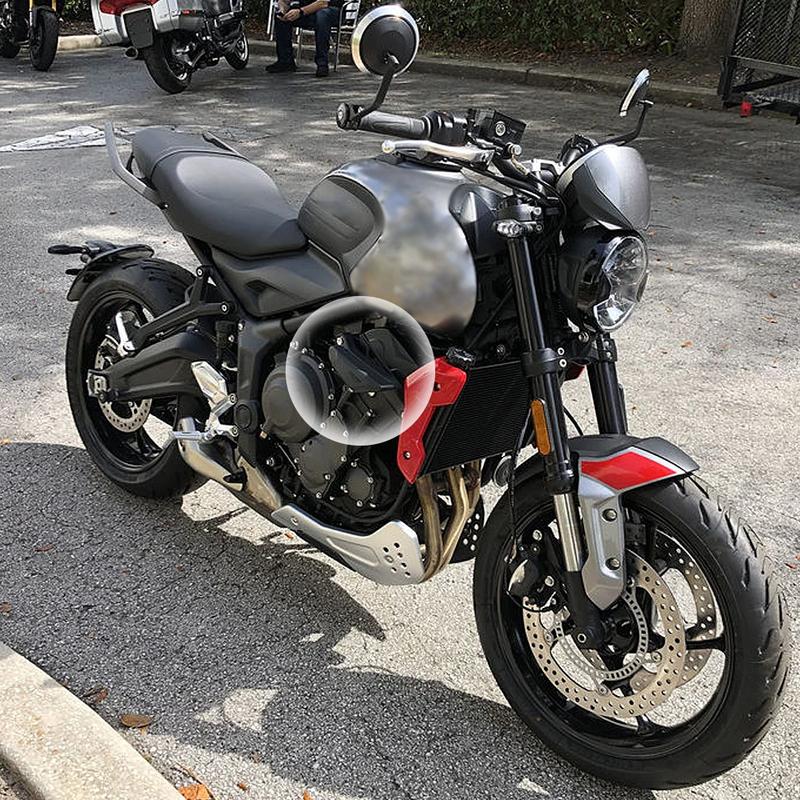 For Trident 660 2021-2022 For Trident660 Frame slider Crash Protector Fairing Guard Crash Pad Protection Motorcycle Accessoreis