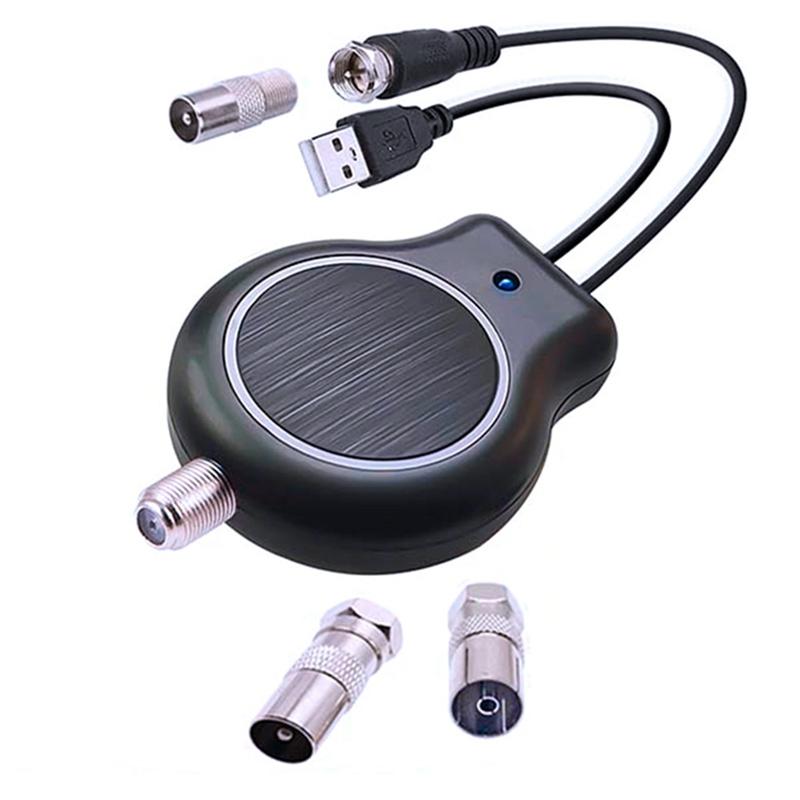 

Quick Installation Signal Amplifier Outdoor Or Indoor HDTV Digital Signal Amplifier HD FM DVB USB Powered 32DBI чорний