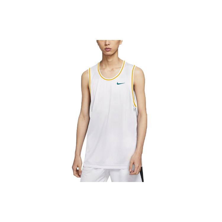 Nike Basketball Jerseys Men's White Moderate Bib & Brace CV1733-100