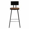 VidaXL Set of 2 Bar Stools, Pub Chair, Bistro Seat, Furniture for Dining Room Kitchen Living Room Home Interior, 245390