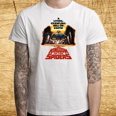 Kingdom of The Spider Retro Movie White Size S-5XL