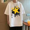 Pure Cotton Loosefitting Shortsleeved Tshirt for Unisex New Summer Style Roundneck Boys Halfsleeve American Casual Tshirt