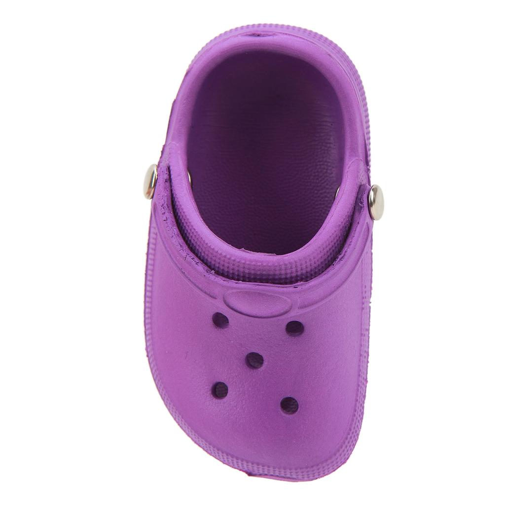Shoe Shape Car Diffuser Cute Miniature Shoe Shape Car Fragrance for Refreshing Decoration Purple