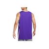 Nike Logo Print Quick-Dry Breathable Sleeveless Basketball Tank Top Men Tops Blue CQ4363-546