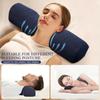 Cervical Neck Pillow Pain Relief Sleeping Roll Pillow Memory Foam Stiff Neck Pain Relief Travel Bolster Pillow Bed Back Sleepers