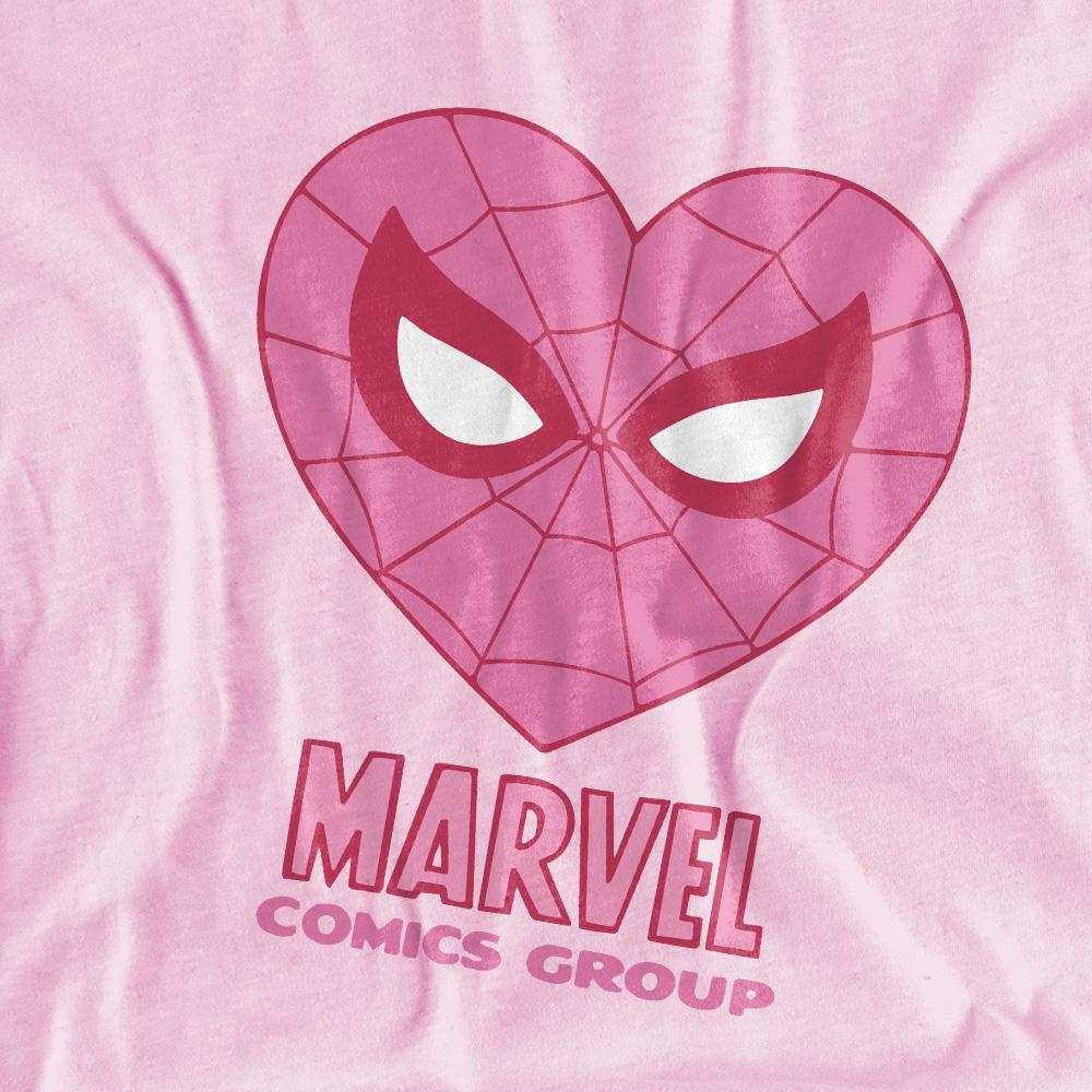 Spider-Man Childrens/Kids Heart T-Shirt