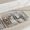 Nowy Pudełko do Przechowywania w Szufladzie Kuchennej Rozszerzalne z Przegródkami Noże Widelce Sztućce i Sztućce Posortowane i Zorganizowane w Przegródkach