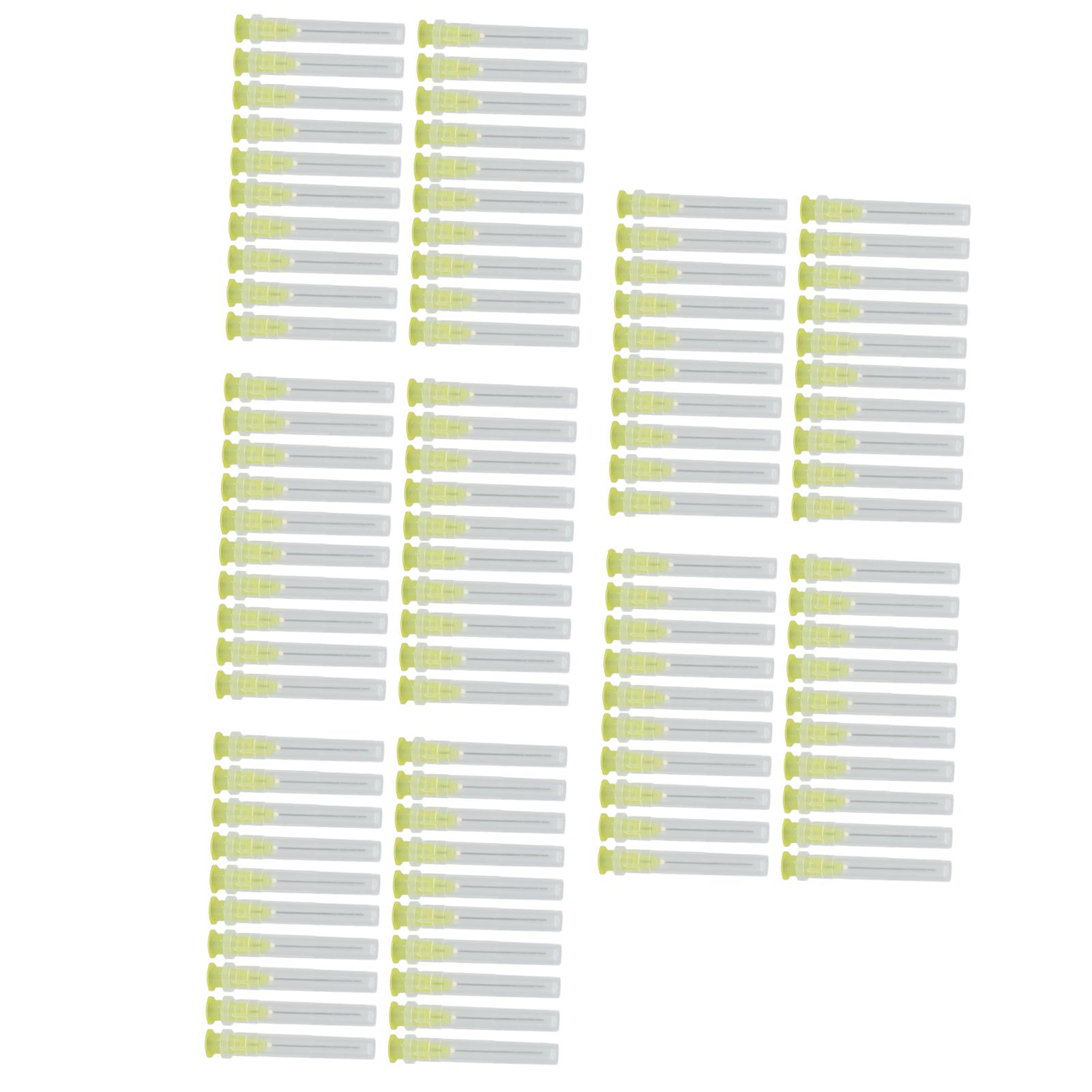 

100 шт. 27G стоматологические очищенные эндо ирригационные одноразовые профессиональные стоматологические ирригационные иглы