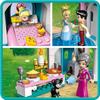LEGO Disney Princess Cinderella and Prince Charming’s Castle 43206, Multicolor