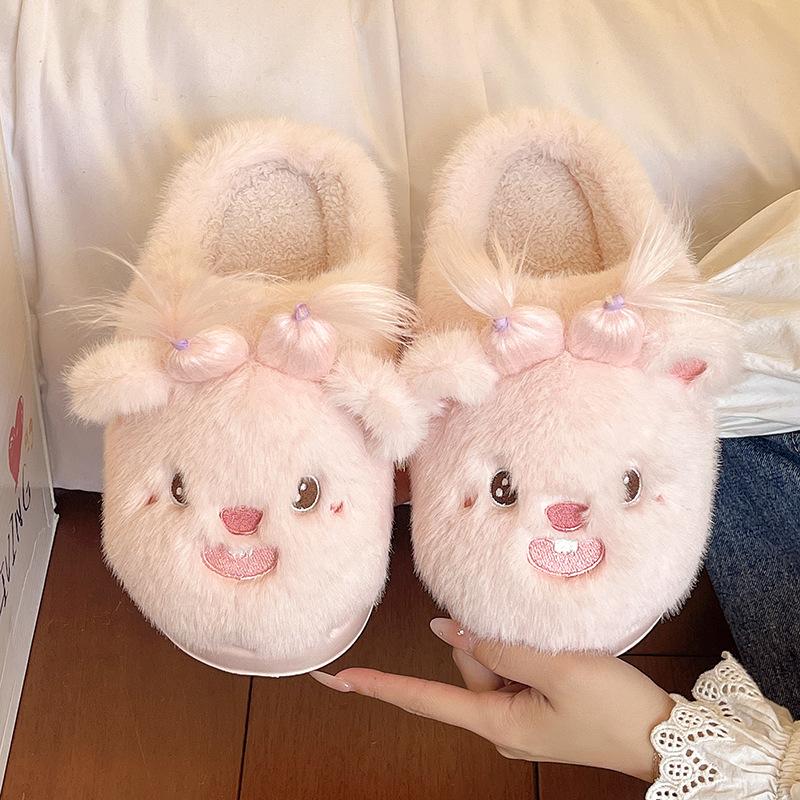 New shoes Mao Mao cotton slippers cute cute cute comfortable wear warm cotton slippers