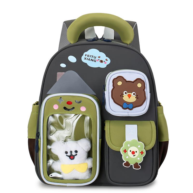New Children'S Backpack For Primary School Students Boys And Girls Large-Capacity School Bag Kindergarten Baby Backpack