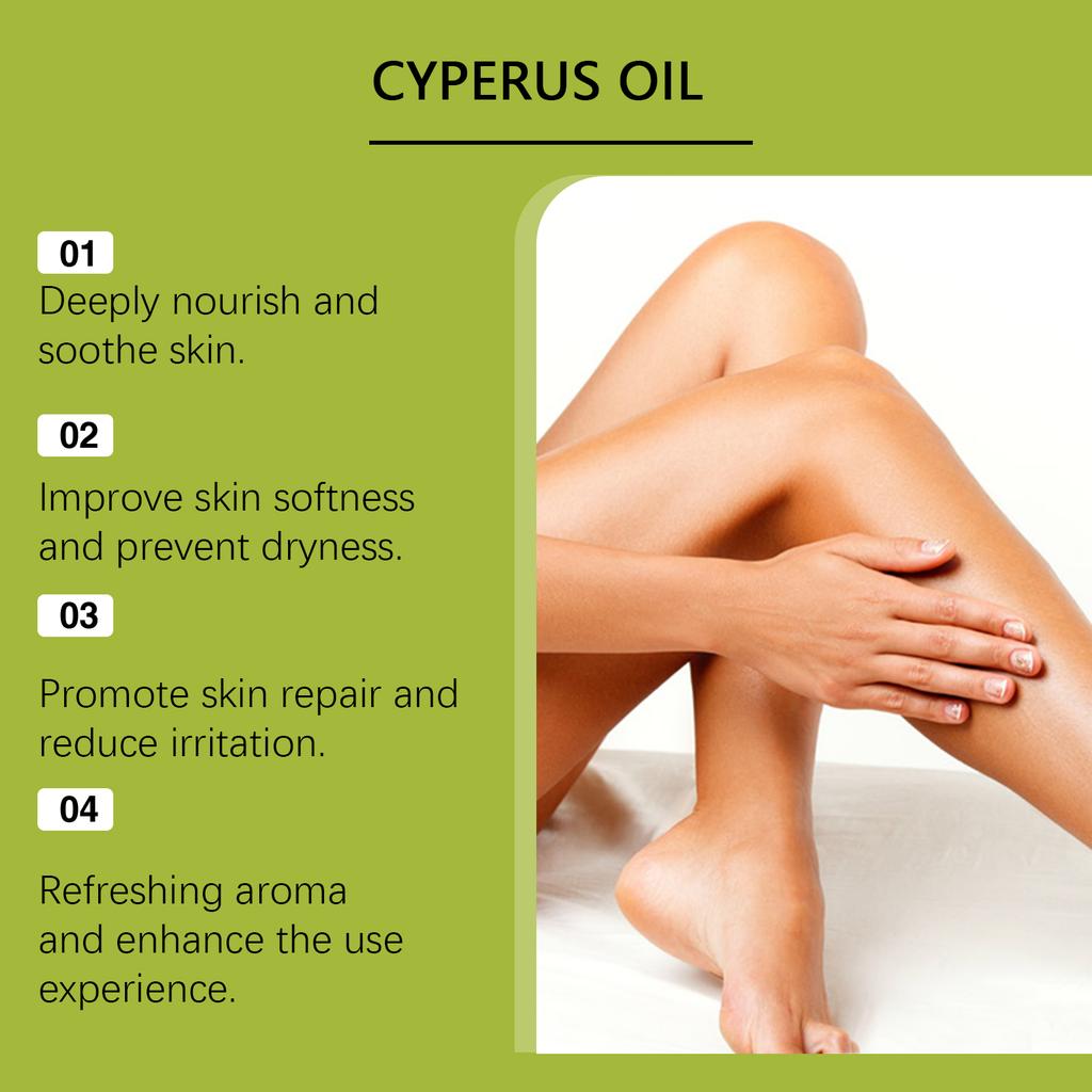 OUHOE Hair Removal Essential Oil Soft Smooth Skin Texture Deep Hydration Nourish Moisturizing Depilate Repairing Plant Body Care