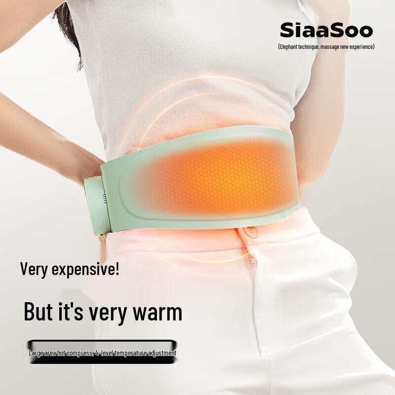 Wireless Heated Kneading Waist and Abdominal Massager