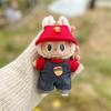 Doll Clothes with Hat, Adorable Sturdy Fashion Dress Up, Clothing for 17cm Pendant Labubu