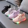 Boys Girls Lighted Sneakers Children'S Led Shoes Glowing Shoes For Kid Breathable Sneakers Boys Baby Sneakers With Luminous Sole