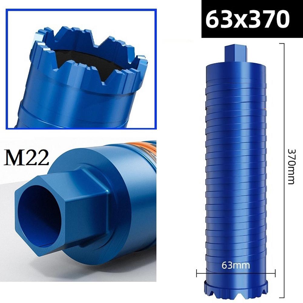 370mm Core Drill Hole Opener Drill Bit Dry Drilling Versatile Applications Wet Drilling Sturdy Material Superior Performance