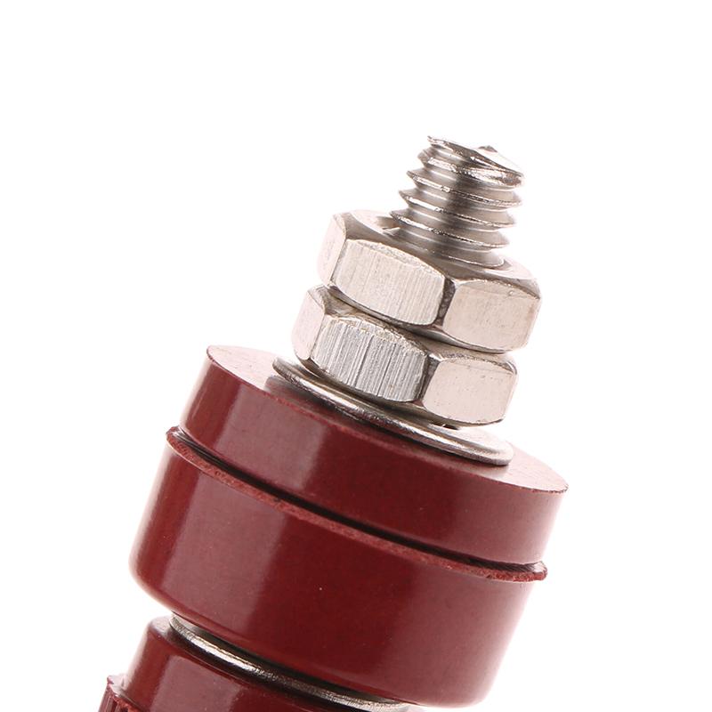 M6 Terminals Brass Posts Terminal Blocks Type 333 Thread Screw Red And Black 6Mm Temperature Copper Screw