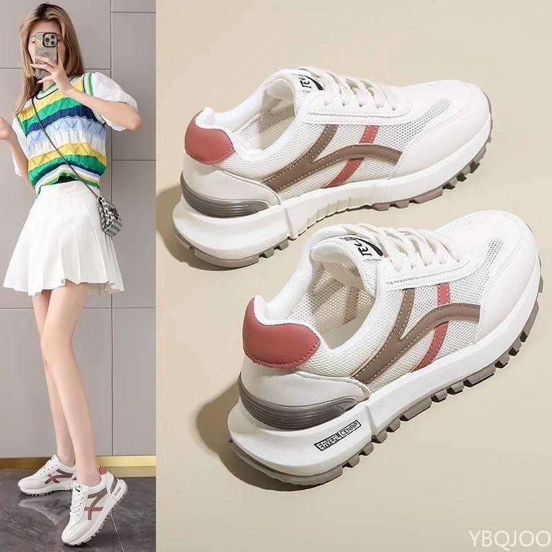 Spring New Fashionable Sports Shoes Breathable and Comfortable Soft Bottom Lightweight Women's Casual Vulcanized Shoes