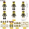 6 stücke M8088 Military Special Forces Kleine Partikel Baustein Puppe Spielzeug