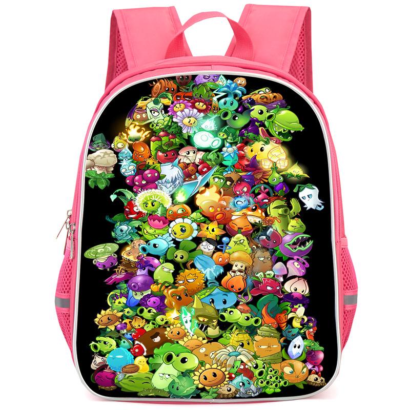 Plants Vs. Zombies Plants Vs. Zombies Anime Backpack Student Bag