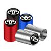 4Pcs/set Alloy Car Tire Valve Stem Air Caps Anti-theft Airtight Cover For Toyota Camry Yaris Hilux Prius Avensis Auris Corolla