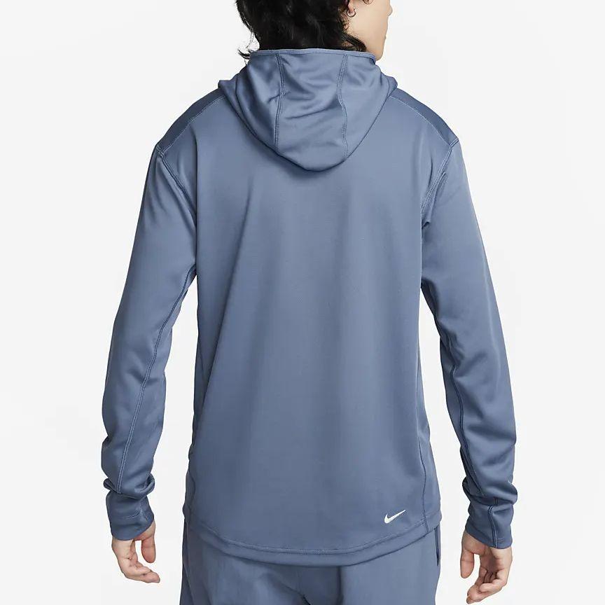 Nike Dri-Fit Adv Lava Tree Sun-Protective Quick-Dry Hooded Long-Sleeve T-Shirt Men Tops Phantom-Blue DX6968-491