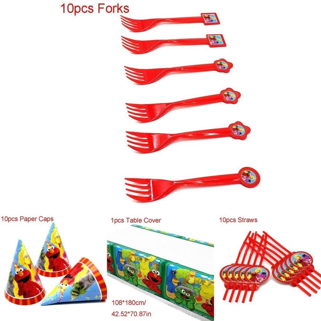 Colorful Sesame Street Party Decorations For Kids Birthday