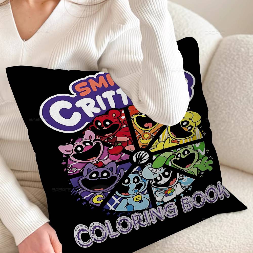 C-Critters C-CATNAP D-DOGDAY Anime Pillow Gift Home Office Decoration Bedroom Sofa Car Cushion Cover Case 45x45