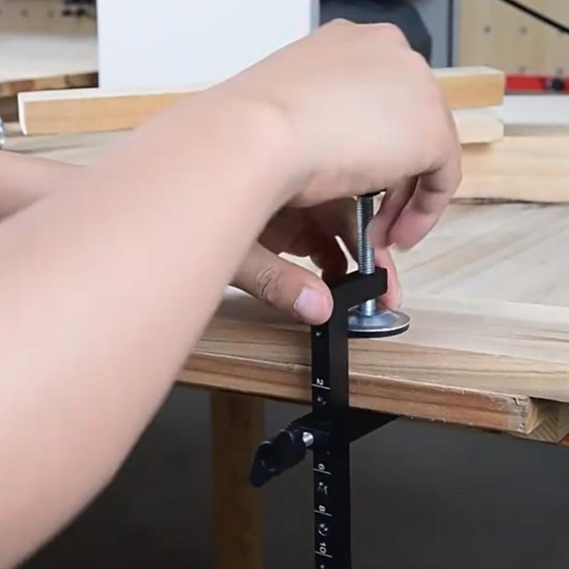 Lengthened Widen C Clamp Cabinet Tool Mounting Clip Table Clamp Drawer Front Installation Clamp Woodworking Tool