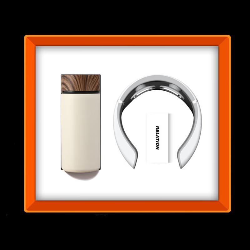 

Розумна термочашка та масажер для шиї. Подарунковий набір