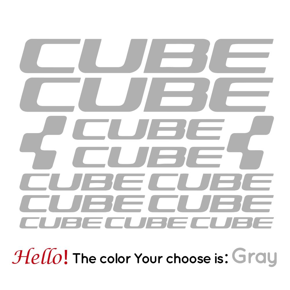 

Наклейки на раму велосипеда CUBE Наклейки для велосипеда Аксесуари Наклейка на кузов велосипеда Cube для шосейного катання Вінілова наклейка 34cm X 26cm