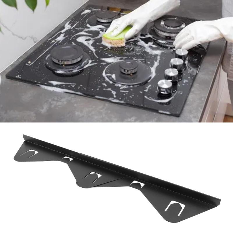 2PCS Stove Gap Cover Stainless Steel Retractable Stove Gap Filler Guard For Kitchen Counter Side Gap