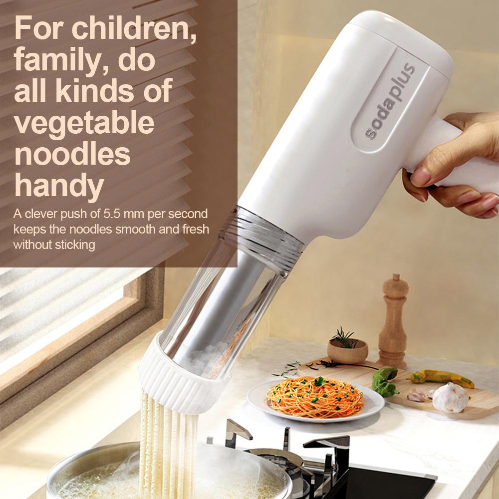 Noodle Maker, Automatic Pasta Maker Machine Pasta Attachment Pasta Attachment with Dough Cutter Spaghetti Noodles Maker Pasta and Noodle M