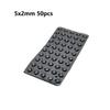 Strong Self-Adhesive Clear Door Stopper Rubber Damper Buffer Cabinet Bumpers Furniture Dots Cushion Protective Pads Tiny Bumpons