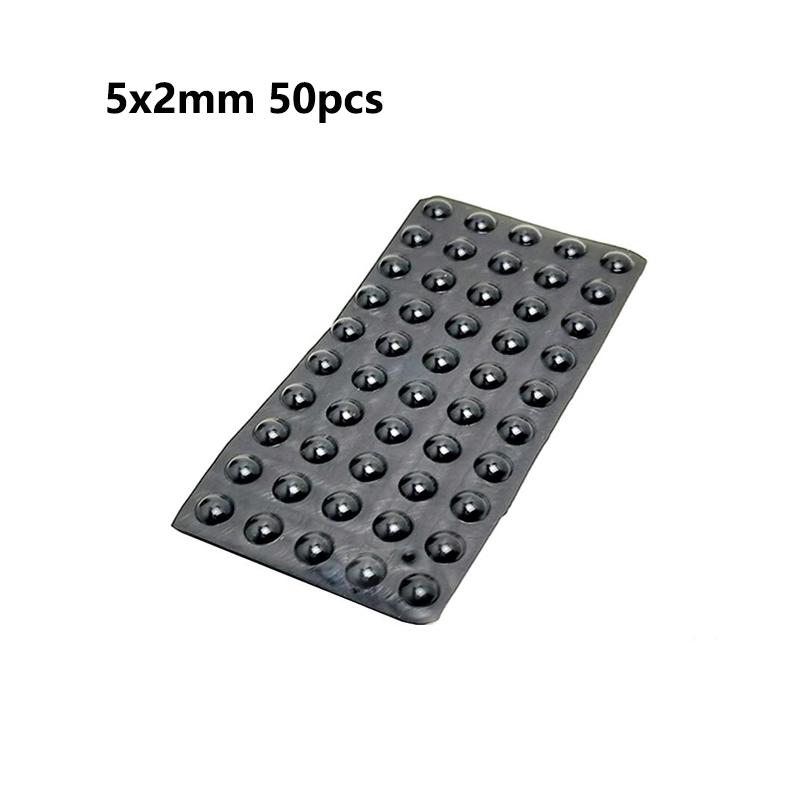 Прочные самоклеящиеся круглые/квадратные силиконовые резиновые бамперы, мягкие, прозрачные, черные/прозрачные, противоскользящие, амортизирующие ножки, демпферы